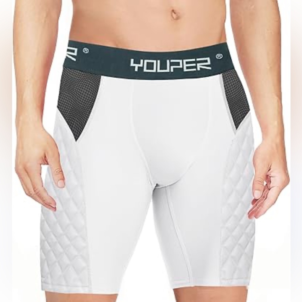 Men’s Youper Elite Sliding Shorts Size Medium 32-34 waist